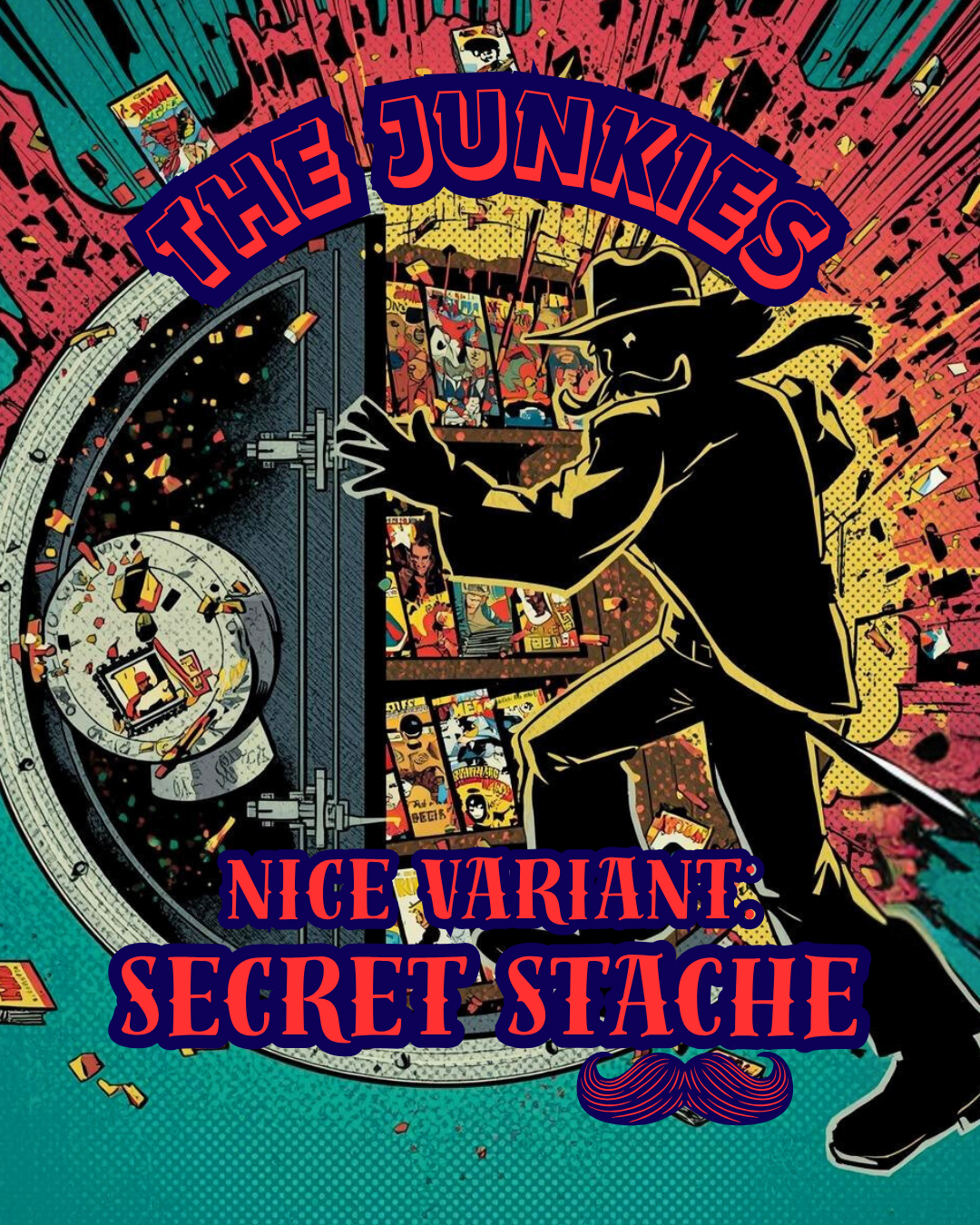 💥🔥💎 THE JUNKIE’S SECRET STASH | VOLT STRIKE COMICS 💀⚡😇 NICE COVER VARIANTS ✨💎⚡