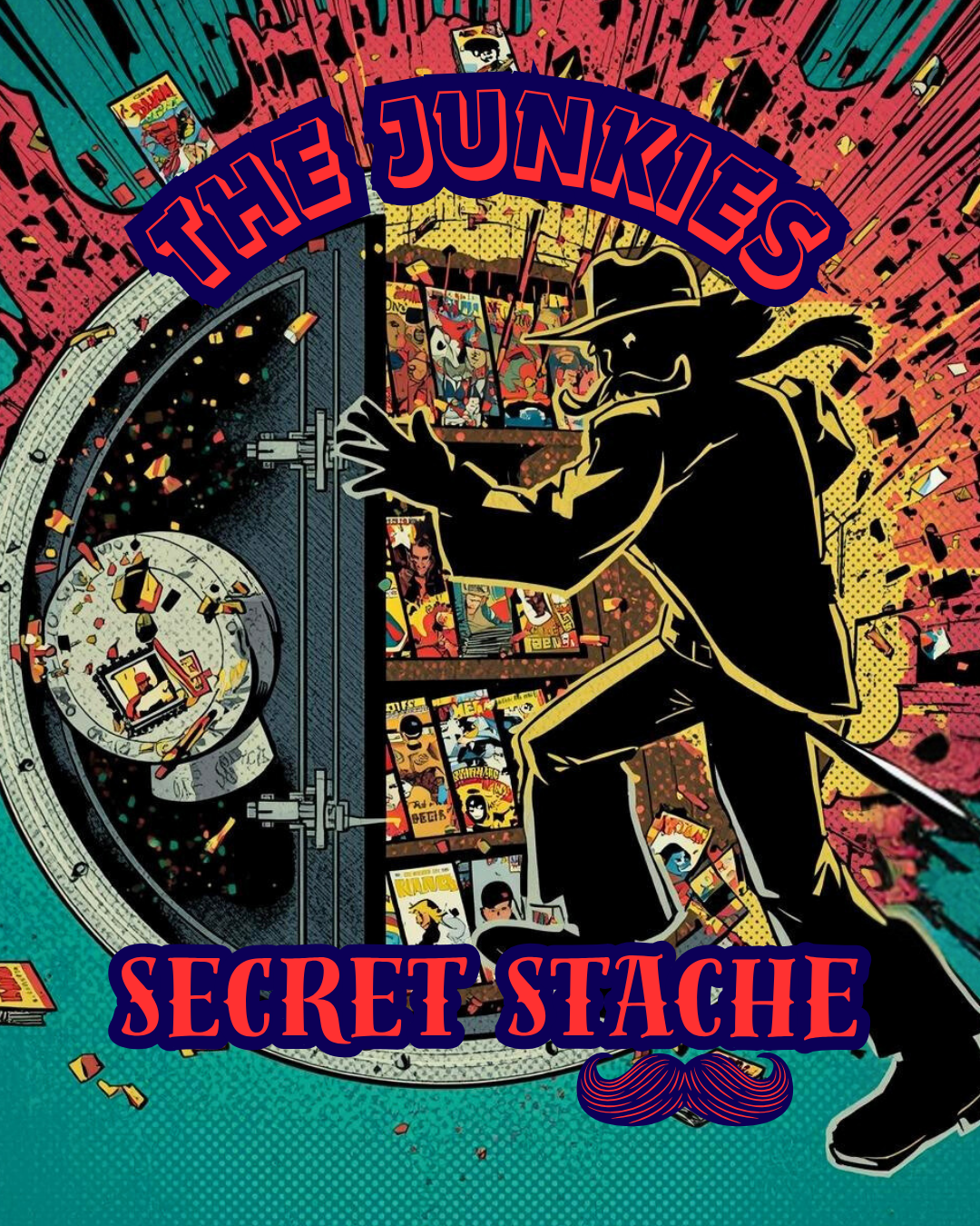 💥 🔥💎 THE JUNKIE’S SECRET STASH | VOLT STRIKE COMICS 💀⚡🍑EXCLUSIVE VARIANTS ⚡💀✨