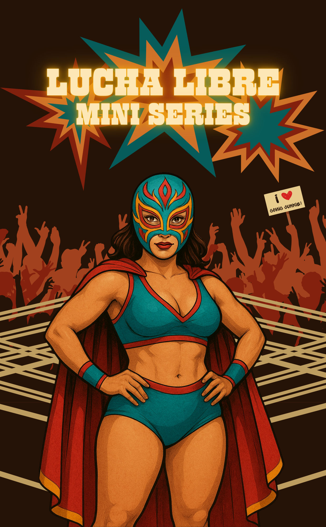 🏆 MASKED QUEENS OF THE RING |  VOLT STRIKE COMICS | CHAMPIONSHIP NAUGHTY VARIANTS
