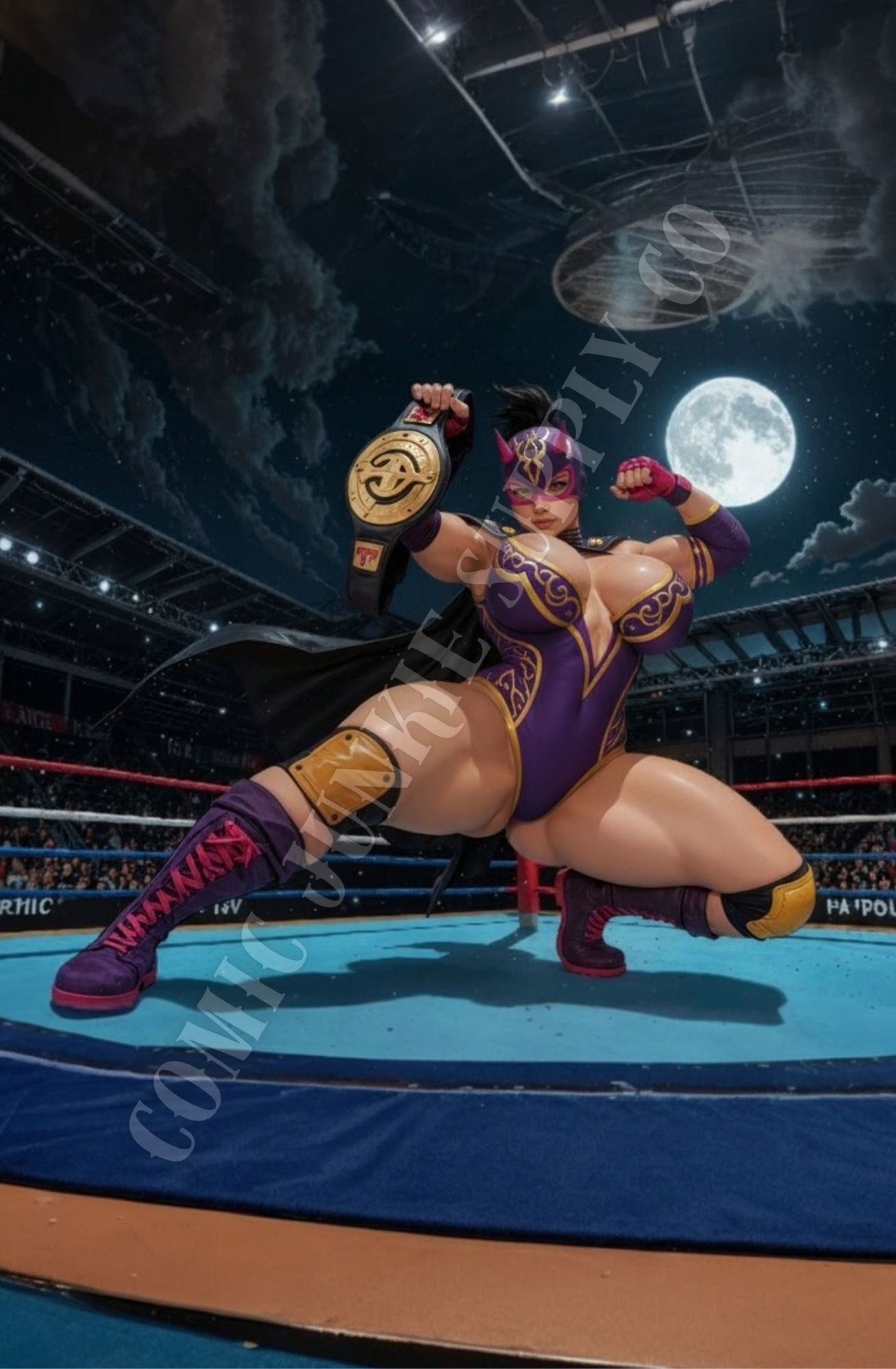 VOLT STRIKE COMICS | Nice | Crimson Jaguar | “Championship Seduction”