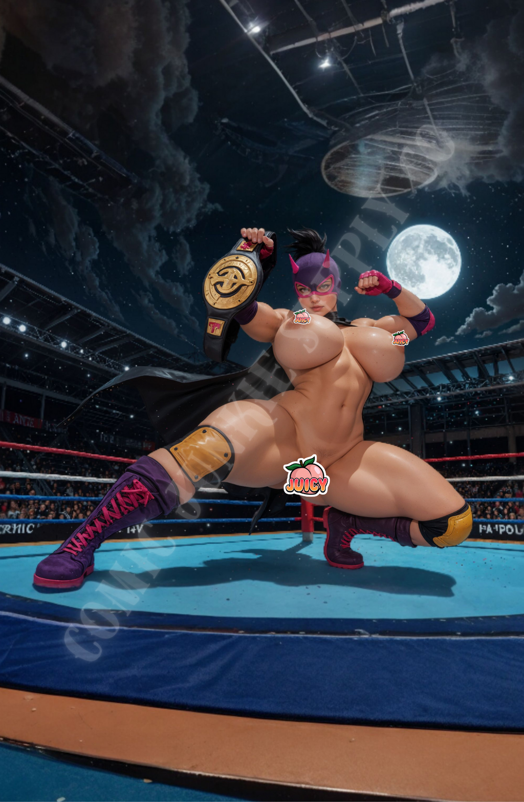VOLT STRIKE COMICS | Full Naughty | Crimson Jaguar | “Championship Seduction”