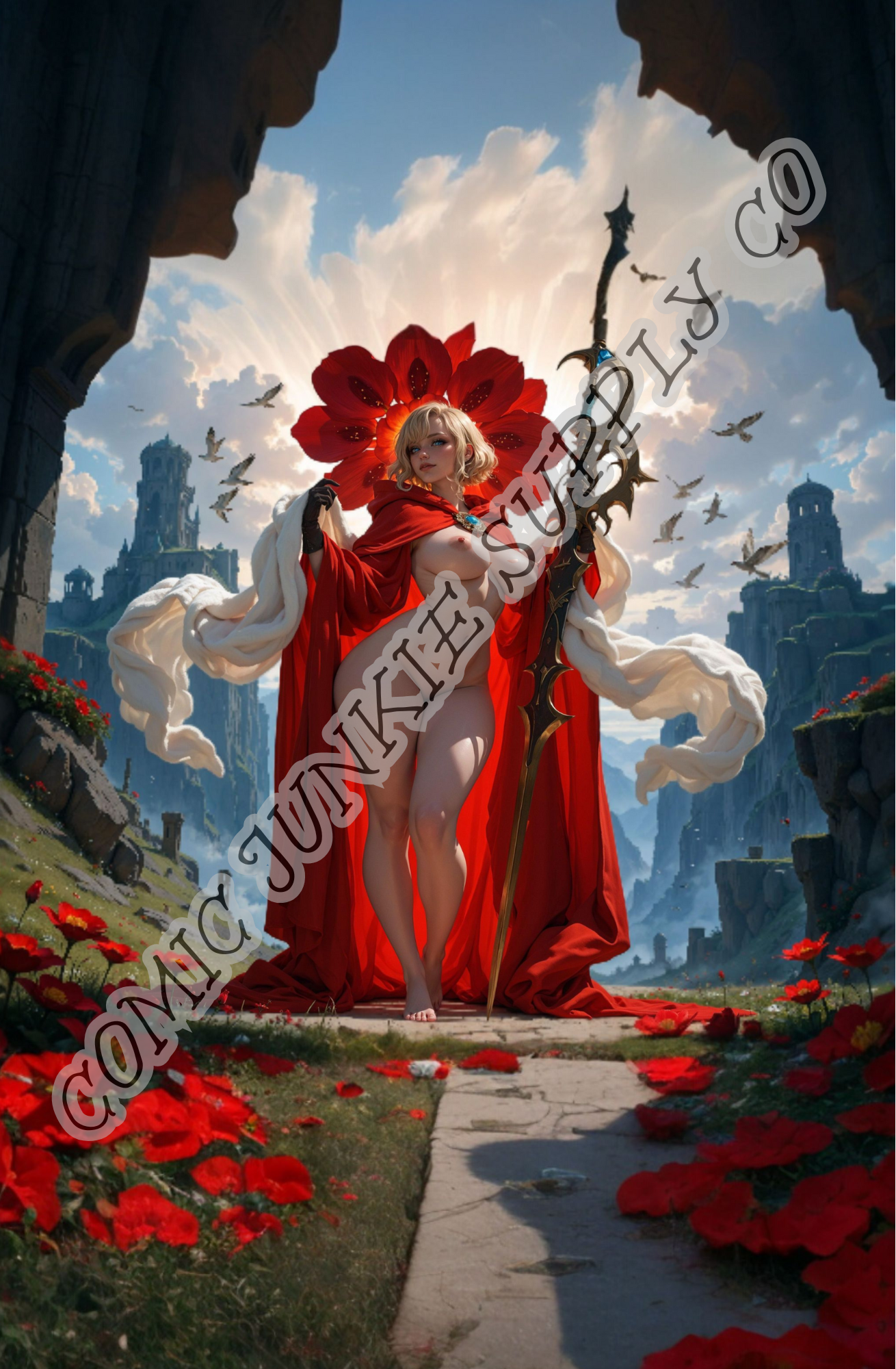 VOLT STRIKE COMICS | Full Naughty | Lysandra Vale | “Crimson Ascension”