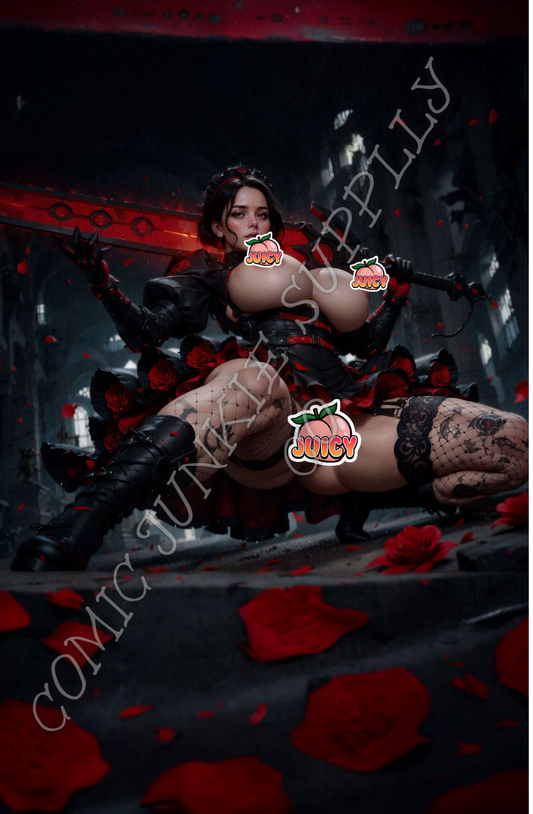 VOLT STRIKE COMICS | Full Naughty | Velina Graves | “Crimson Vow”