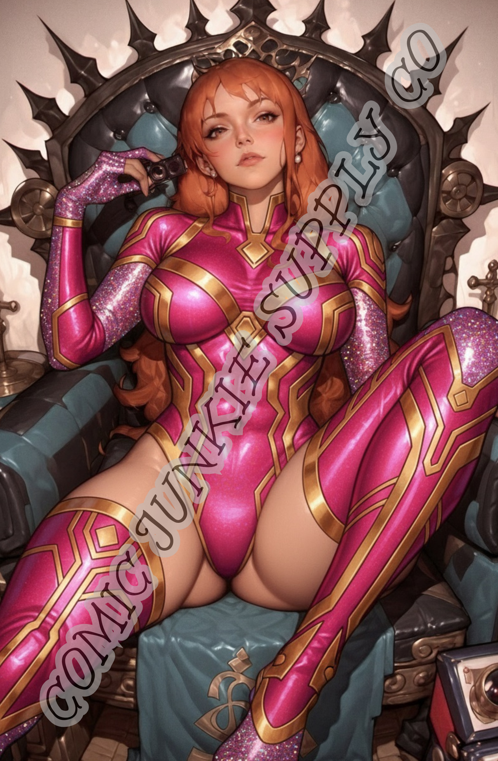 VOLT STRIKE COMICS | Nice | Crimson Valora | “Throne of Velvet Vice”
