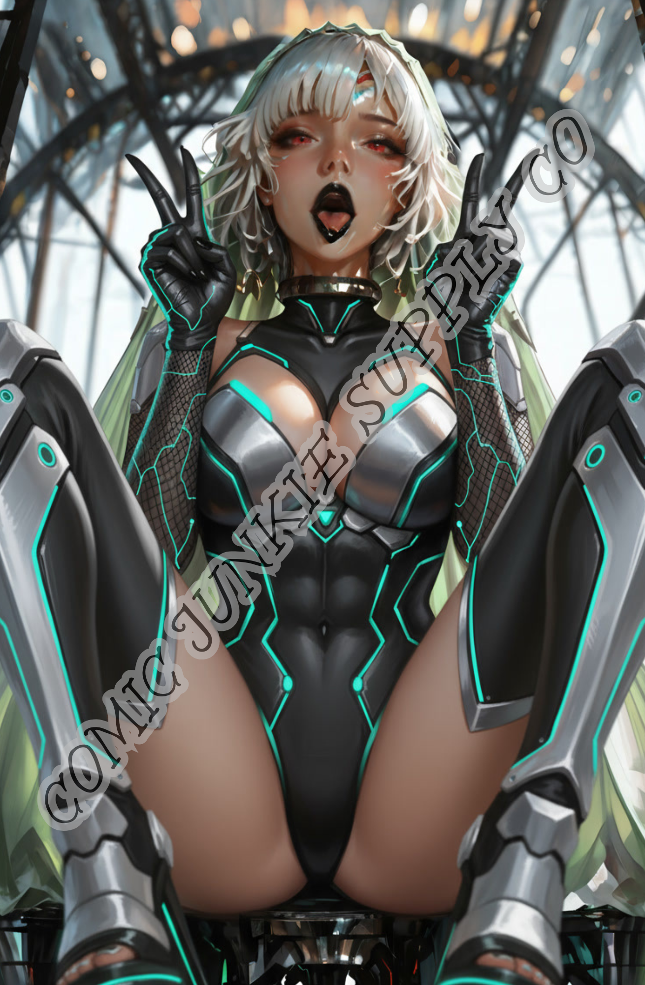 VOLT STRIKE COMICS | Nice | Vexxen Halo | “Divine Circuitry”