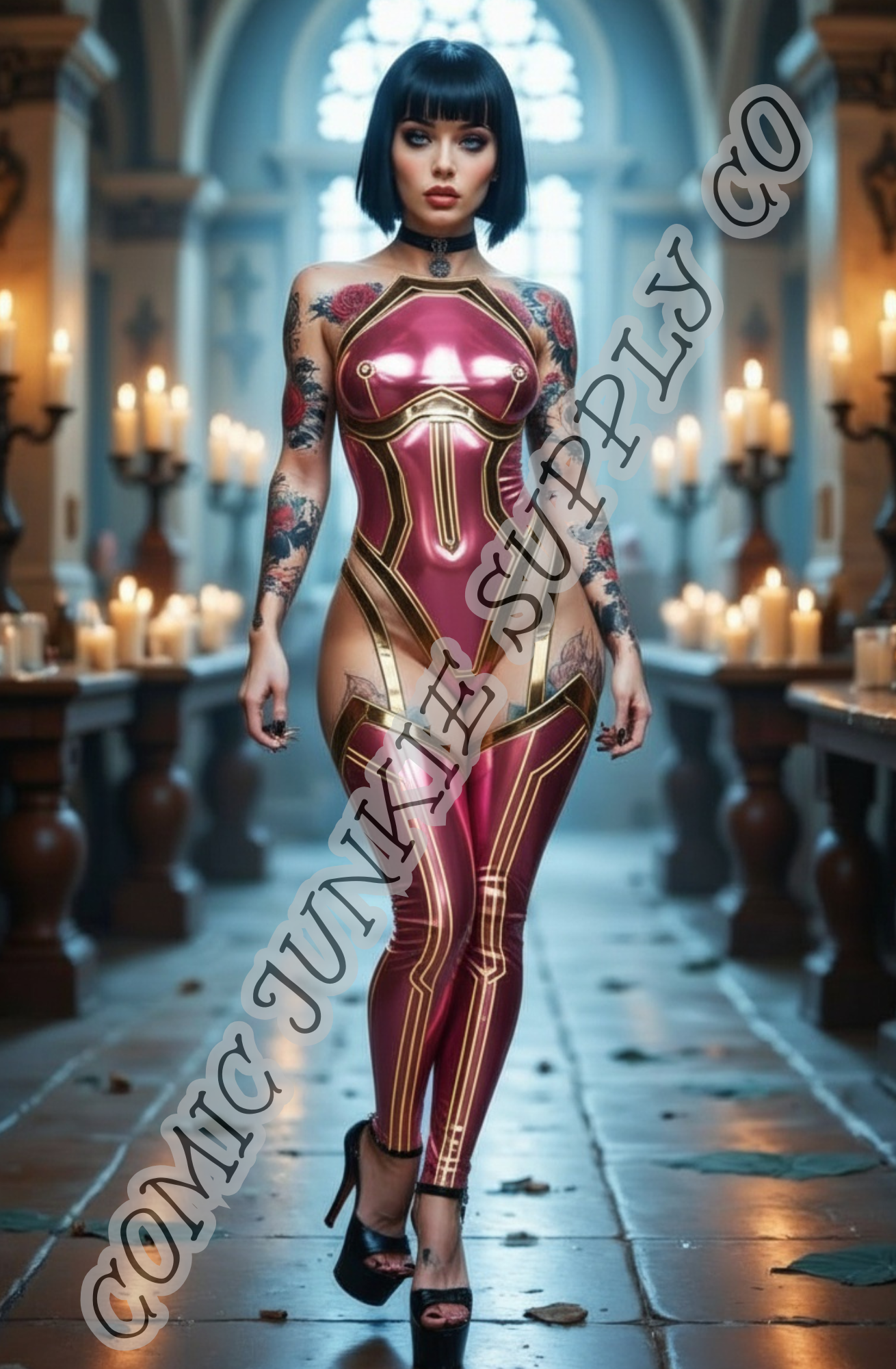 VOLT STRIKE COMICS | Nice | Luna Velvet Noir | “Roseblood Revelation”