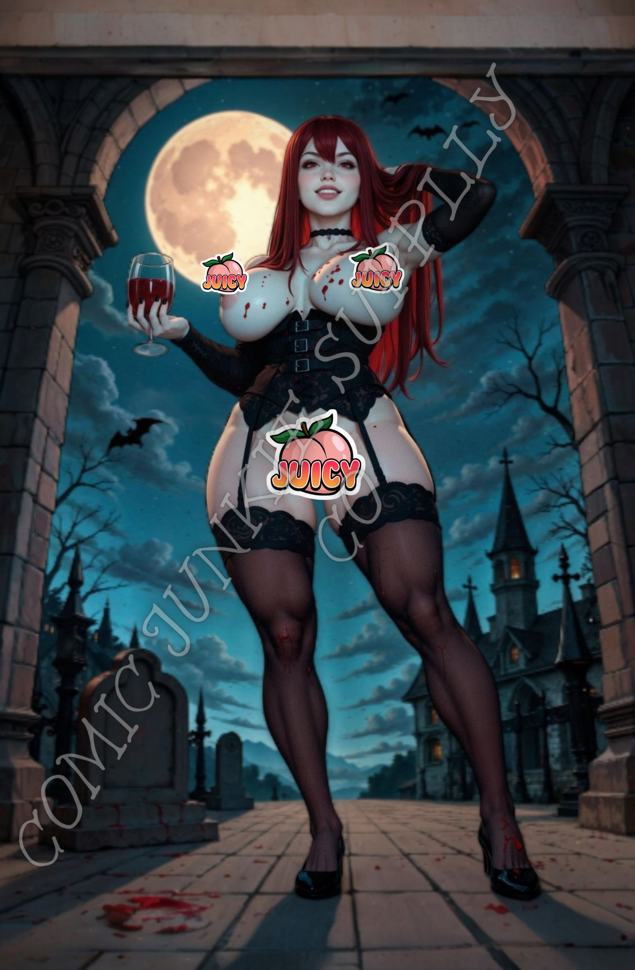 VOLT STRIKE COMICS | Full Naughty | Velina Graves | “Midnight Ritual”