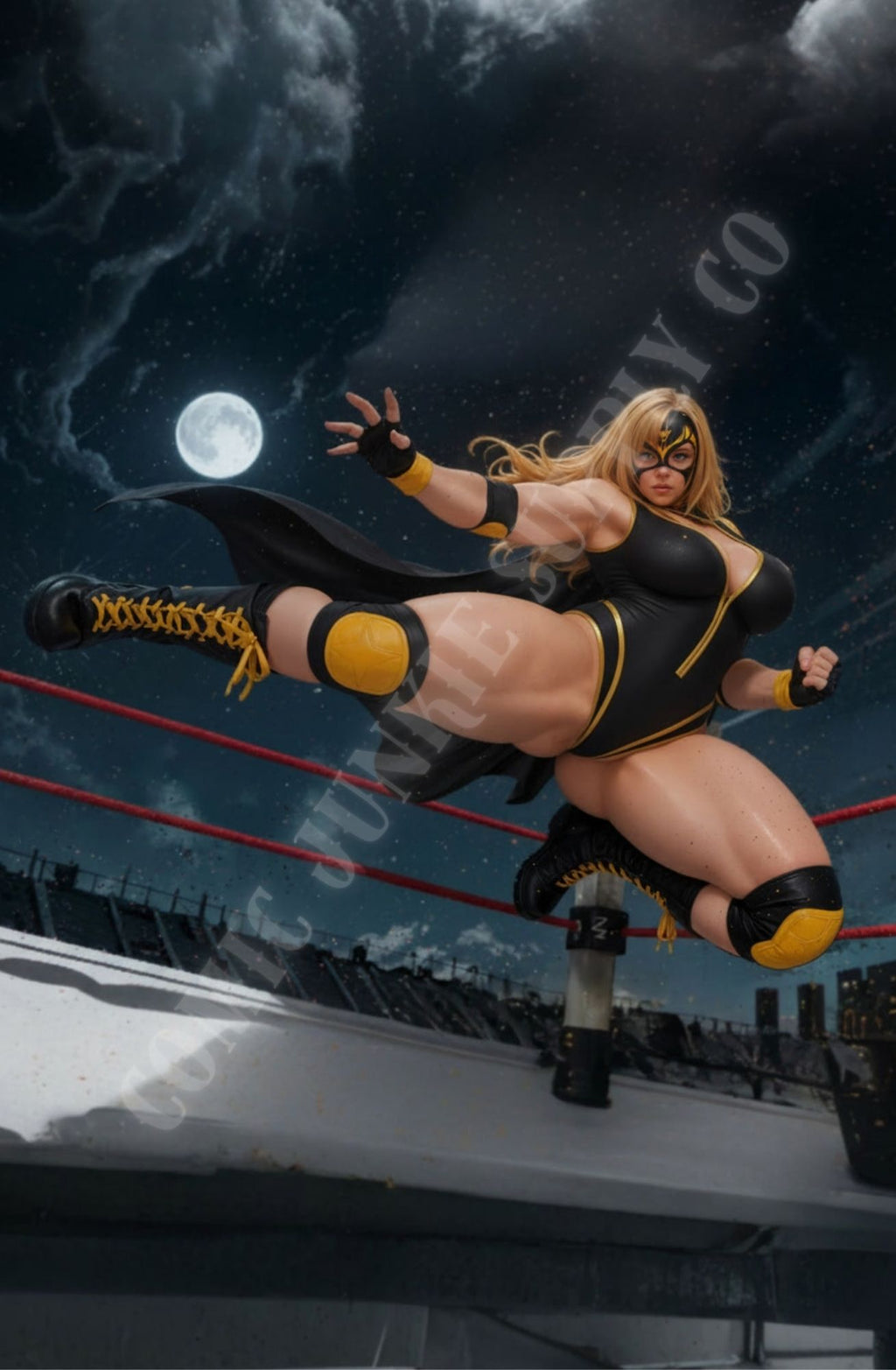 VOLT STRIKE COMICS | Nice | Crimson Jaguar | “Skyfall Seduction Slam”