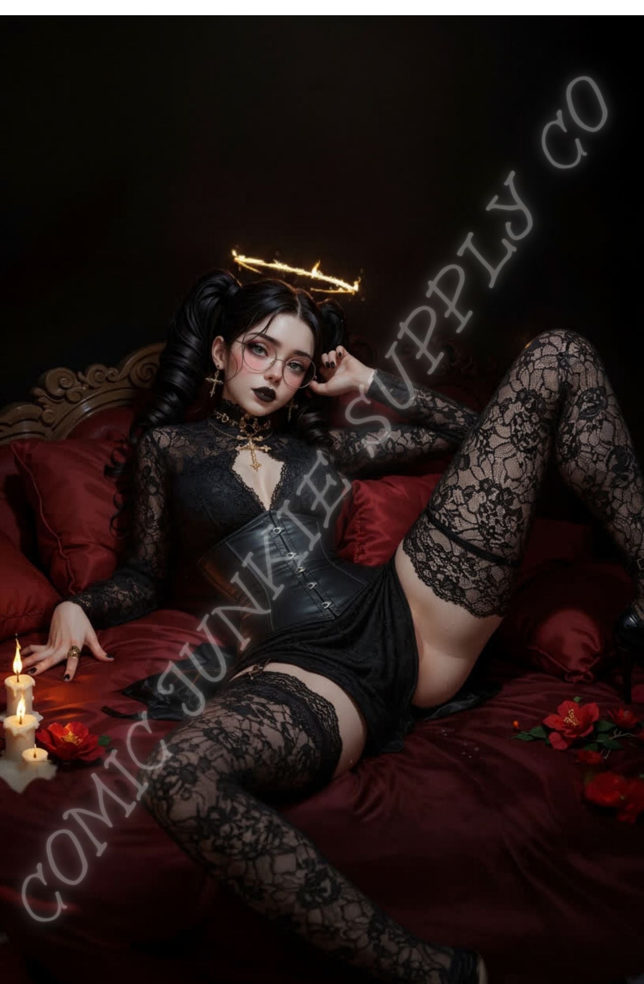 VOLT STRIKE COMICS | NICE | Velina Graves | “Sinful Halo”