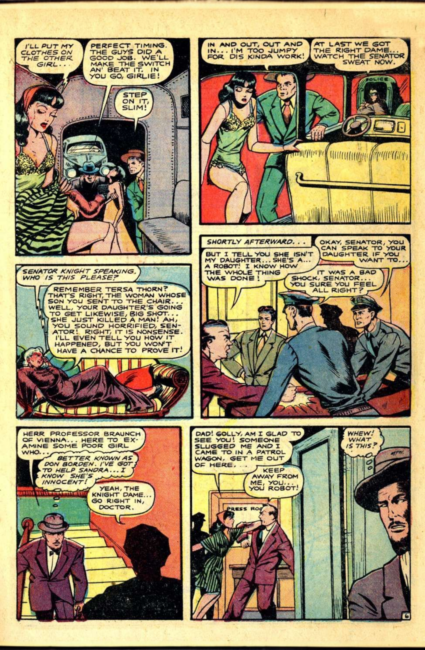 Volt Strike Comics | Full Naughty | "Juicy Beach Brawler" | NM+ 9.6