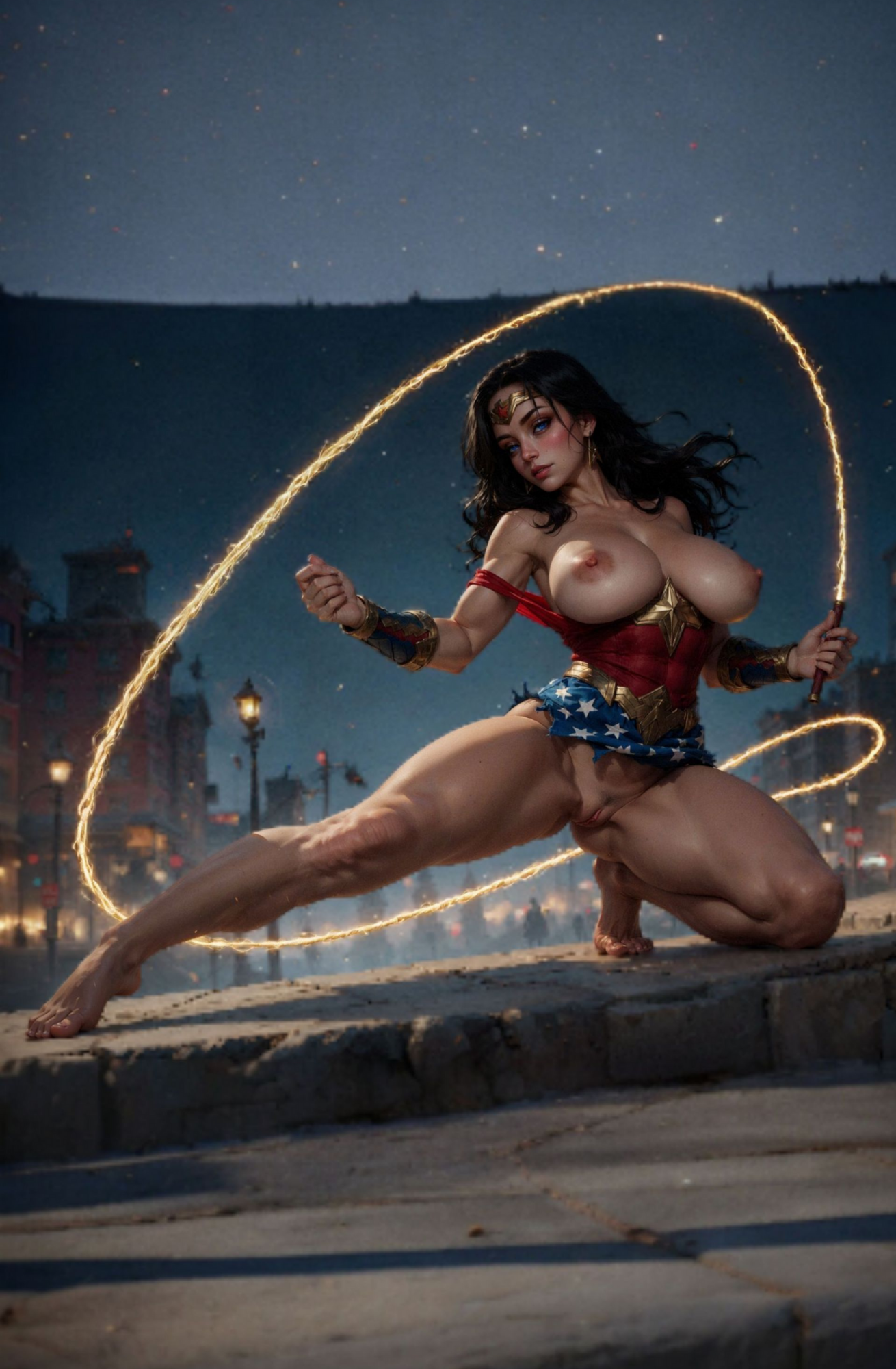 Volt Strike Comics | Full Naughty | "Juicy Amazon Warrior" | NM+ 9.6